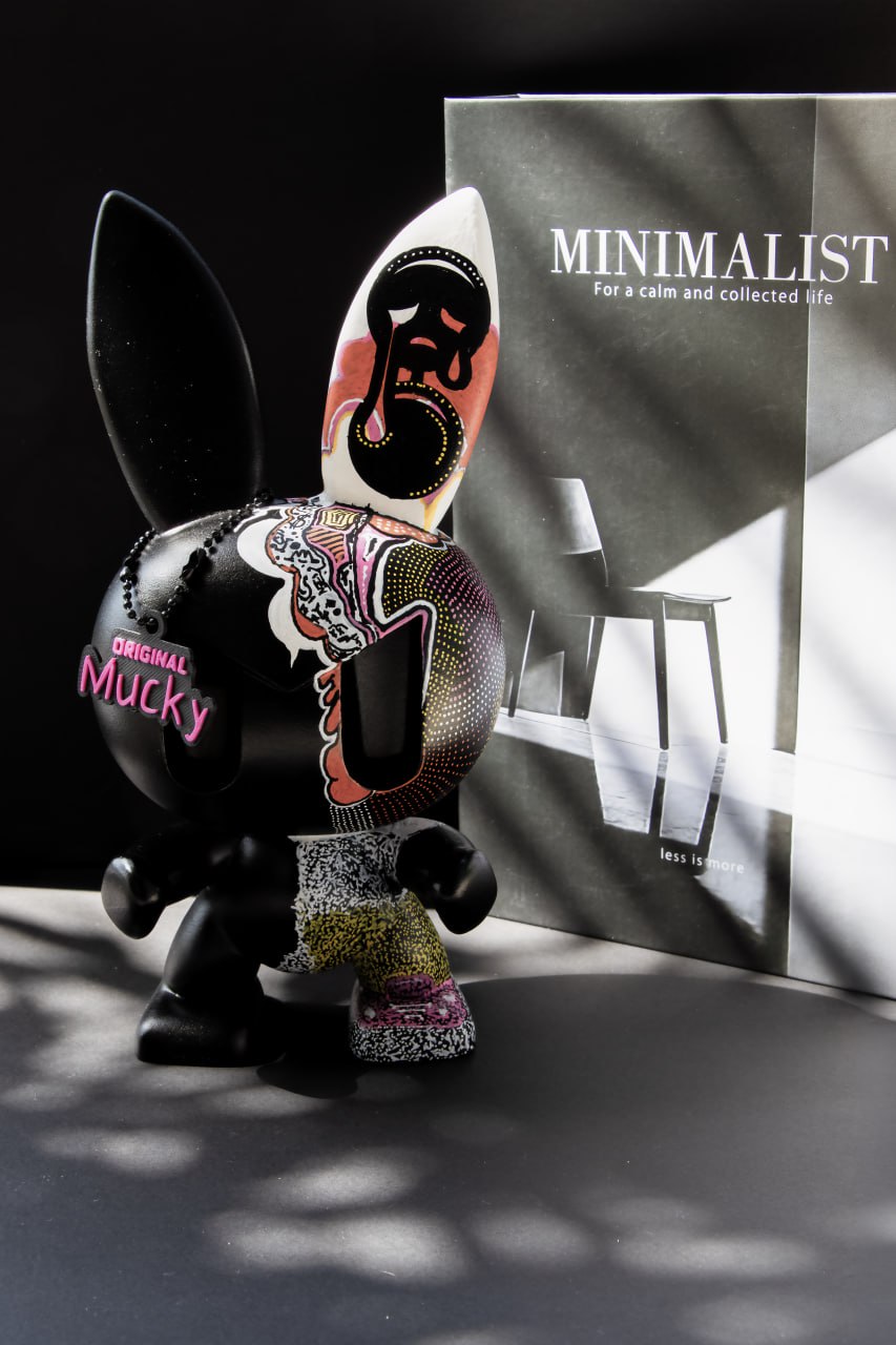 MUCKY Original – "Perfectly Split" | Exclusive Art Toy (1/1)
