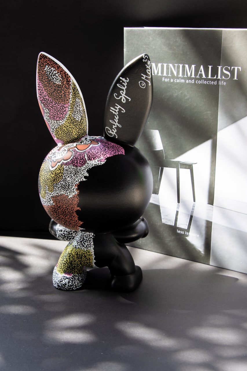 MUCKY Original – "Perfectly Split" | Exclusive Art Toy (1/1)